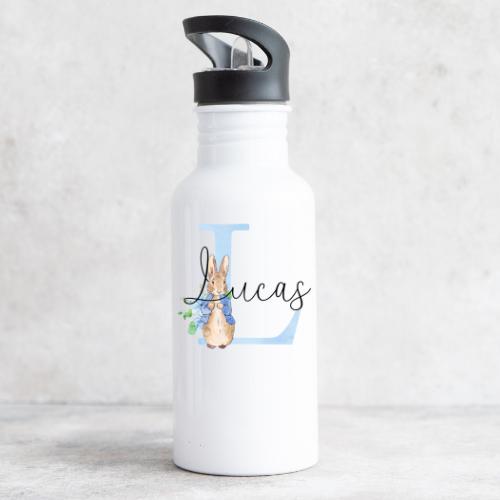 Personlig Drikkedunk med Peter Kanin og Sugerør