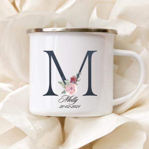 Personlig Blomsterkop med Navn – Den perfekte gave til børn