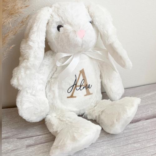 Personlig Kaninbamse med Navn – Den Ideelle Gave!