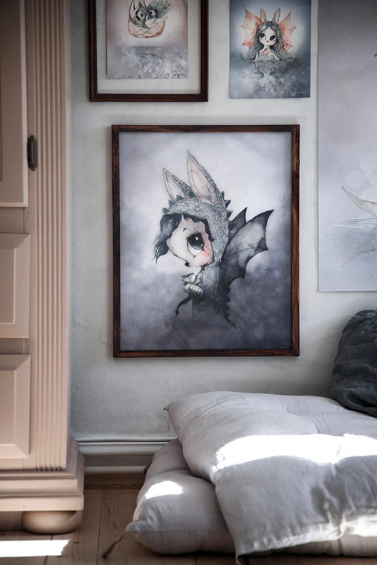 Mr. Edward Plakat 40x50 cm fra Mrs. Mighetto