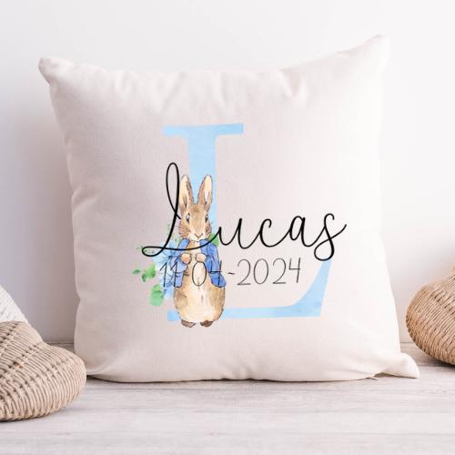 Personlig Peter Kanin Børnepude – Fantastisk gave til børn