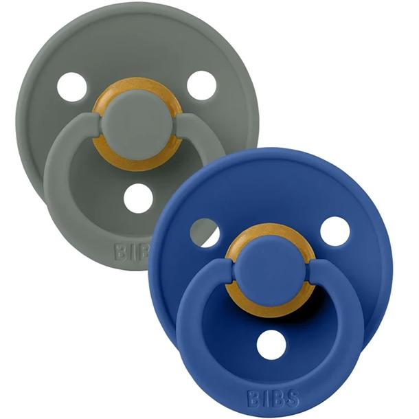 Bibs Sutter Colour Runde 2 Pak – Pine/Cornflower Tilbud!