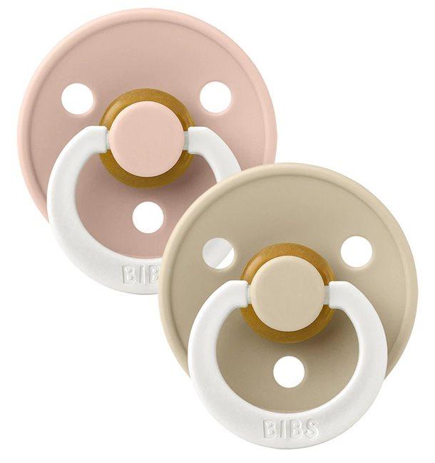Bibs Glow Sutter 2 Pak – Selvlysende Blush Vanilla