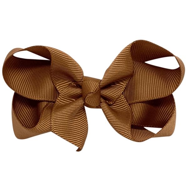 Håndlavet Gylden Brun Sløjfe - Perfekt til Fest og Hverdag