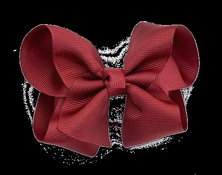 Håndlavet Rød Sløjfe – Elegant Tilbehør til Børn