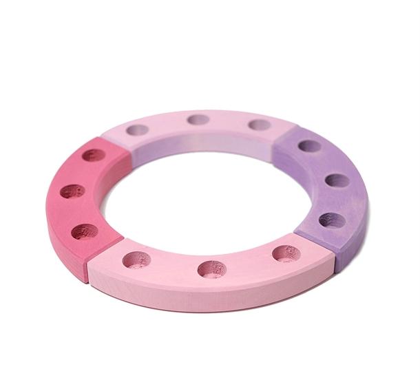 Grimms Fødselsdagsring Lille - Pink Lilla til Festlige Dage