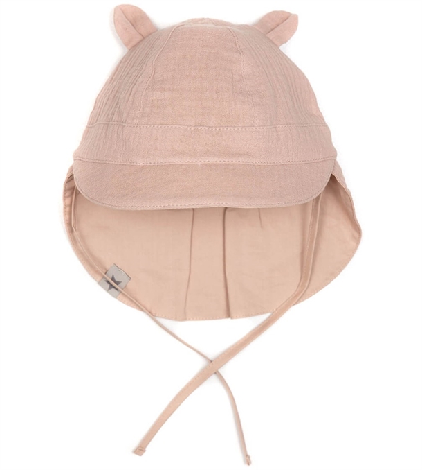Solhat Safari med Ører - Old Rose fra Huttelihut