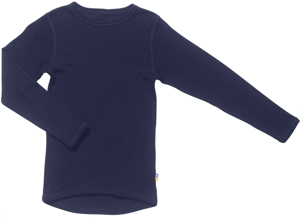 Joha Marineblå Uldbluse – Komfort til Børn i Vejret