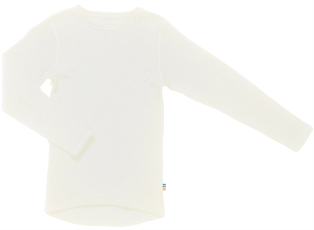 Joha Uld Rib Bluse i Naturfarve - Kvalitet til Børn