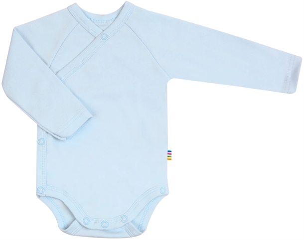 Joha Slå Om Body i Lyseblå til Nyfødte og Præmature