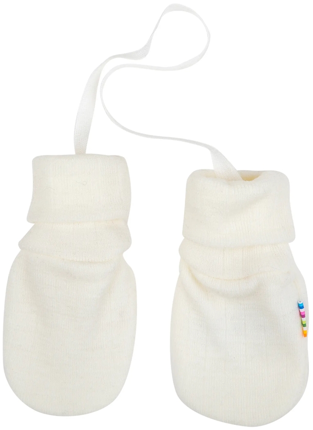 Luffer Uld Natur U Tommelfinger fra Joha