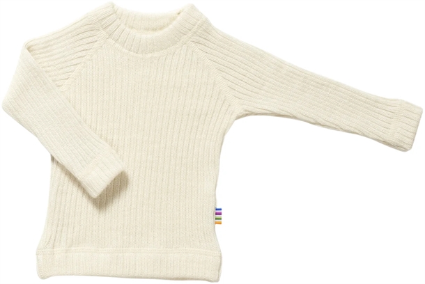 Joha Uld Bluse Rib Strik – Komfortabelt Børnetøj i Naturfarve