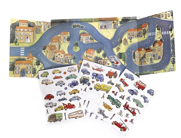 Magnetbog med Biler fra Egmont Toys – Læring og Leg!