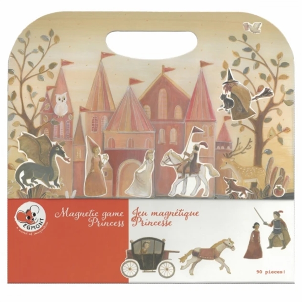 Magnetbog med Prinsesser - Sjov Læring til Børn!