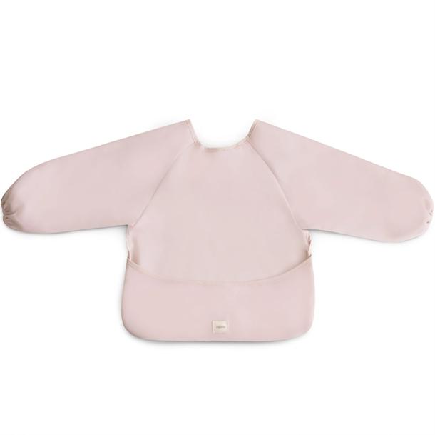 Mushie Hagesmæk med ærmer – Blush til sjove måltider