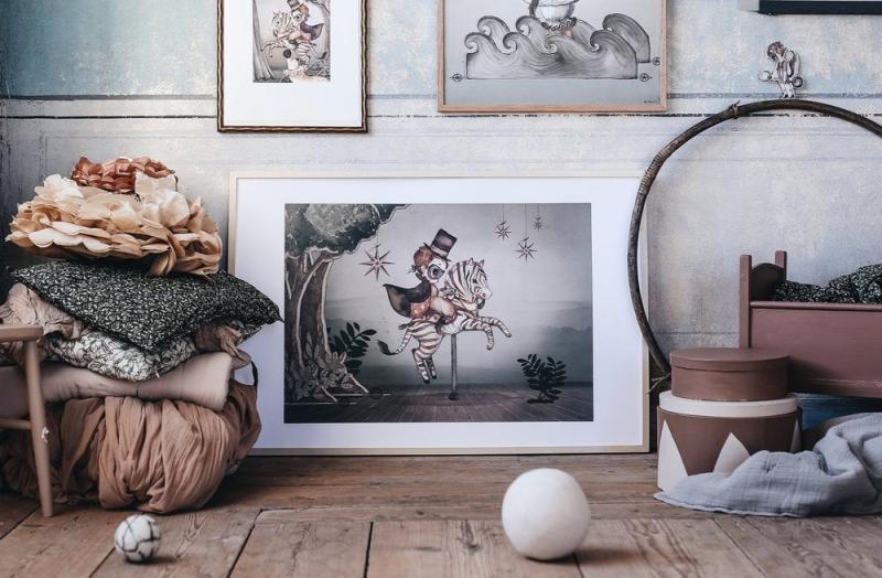 Mr. Frank Plakat 50x70 Cm - Begrænset Oplag fra Mrs. Mighetto