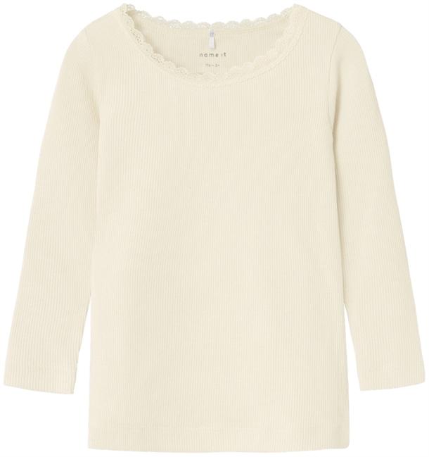 Bluse Kab Rib i Sommer Sand fra Name It – Udsalg!