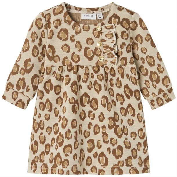 Name It Kjole Nbfsoleo i Jacquard Leo Glitter – 60% rabat!