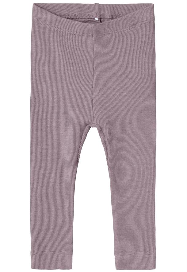 Leggings Kab i Elderberry Melange - Komfort og Stil til Baby