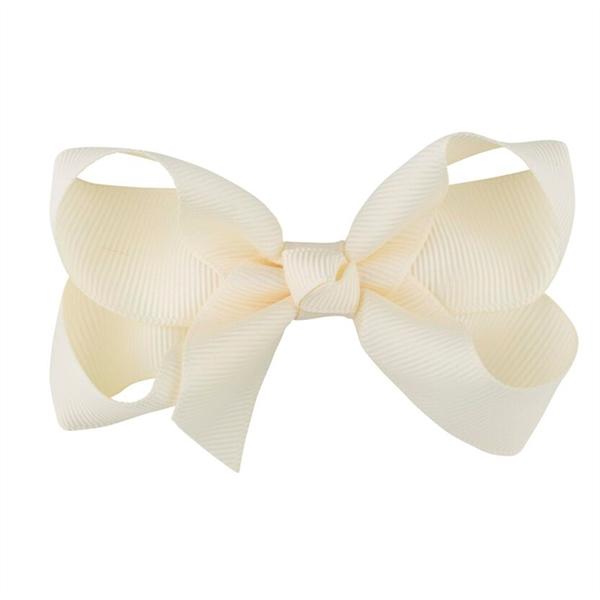 Håndlavet Råhvid Sløjfe fra Bow's By Stær - Elegance til Børn