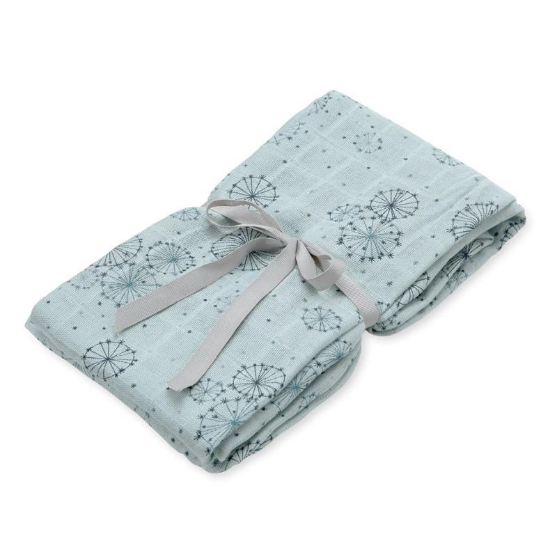 Babysvøb Dandelion Petrol – Økologisk Muslin fra Cam Cam