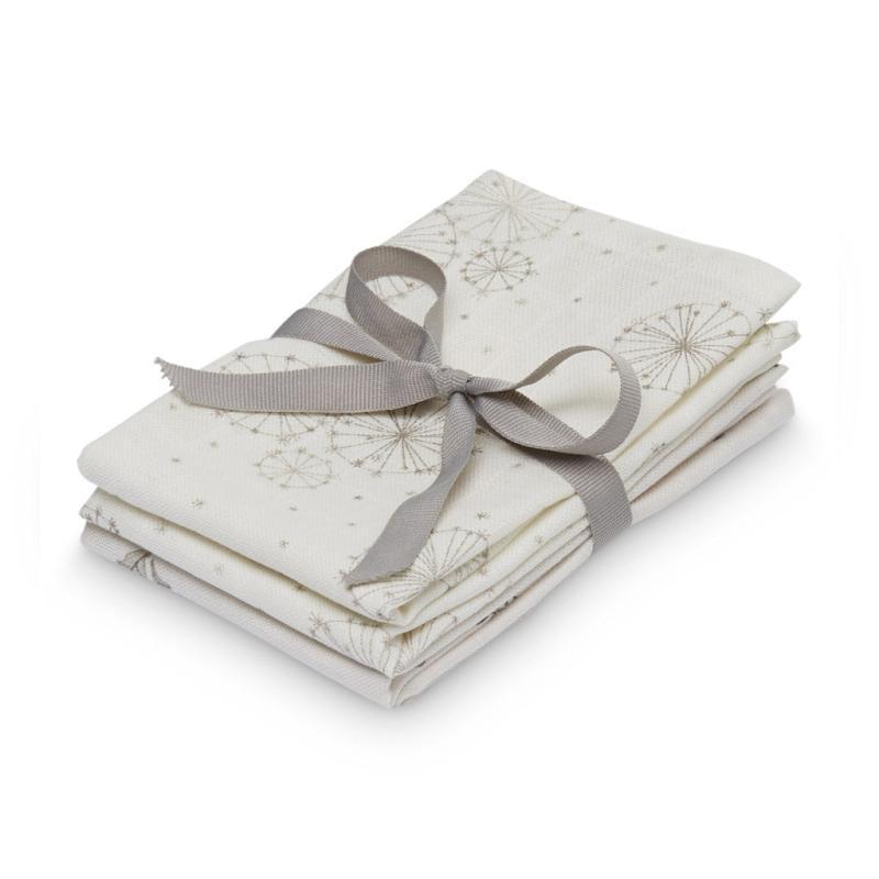 4 Økologiske Vaskeklude Dandelion Natural & Fawn fra Cam Cam