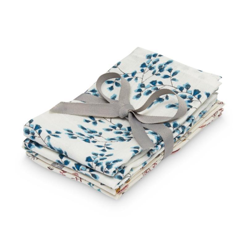 4 Økologiske Vaskeklude Fiori til Børnepleje fra Cam Cam