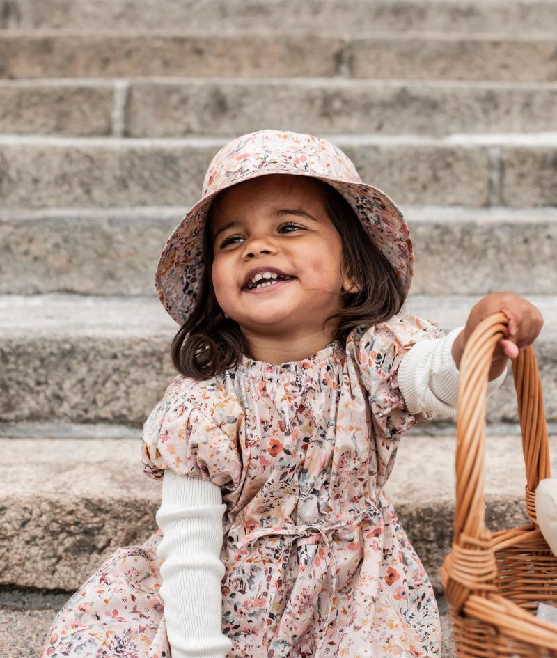 Solhat i Liberty Stof Felda Rose til Børn fra Huttelihut