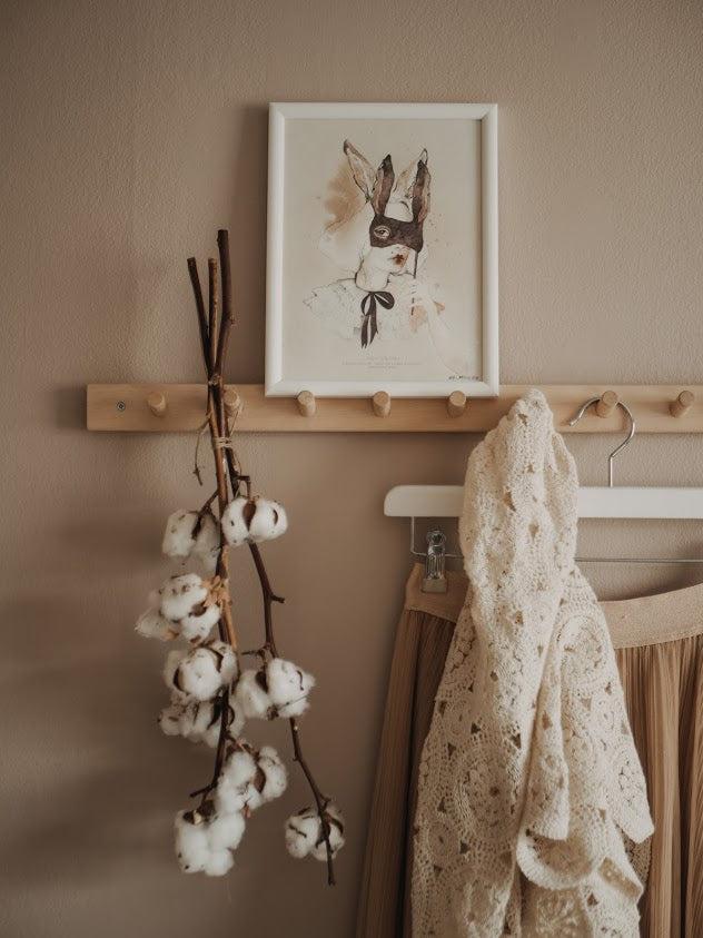 Lady Ebony Plakat 18x24 Cm - Smuk Kunst til Dit Hjem