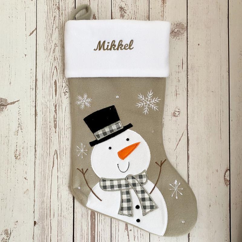 Personlig Snemand Julesok – Skab Magiske Jule Minder