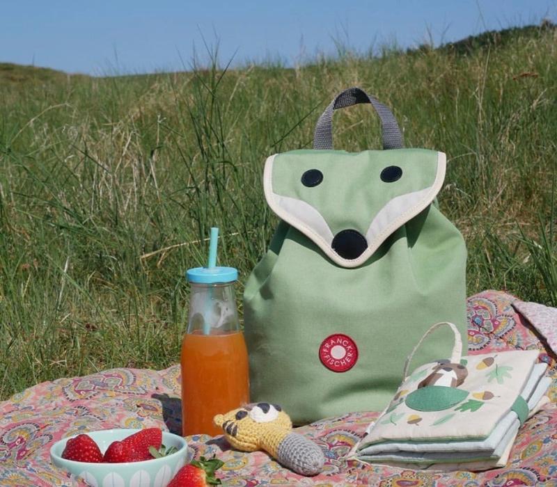 Rygsæk Hilda Green Fox til børn – Ideel til små eventyr!