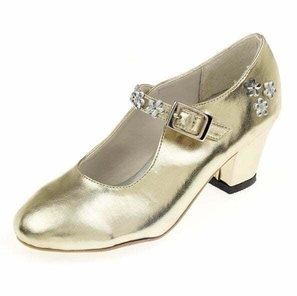 Souza Højhælede Guld Sko til Prinsesser – Julegave!