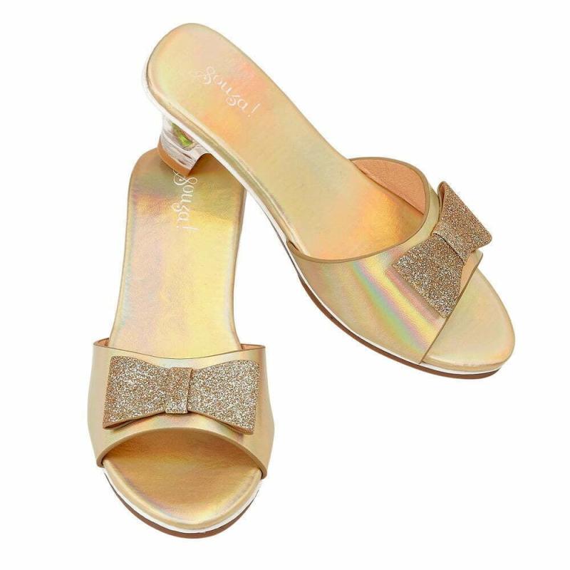 Souza Højhælede Sko Emmeline i Guld til Udklædning