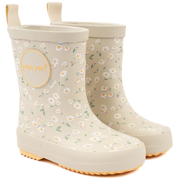 Pom Pom Gummistøvler Bellis AOP - Fantastisk Tilbud!