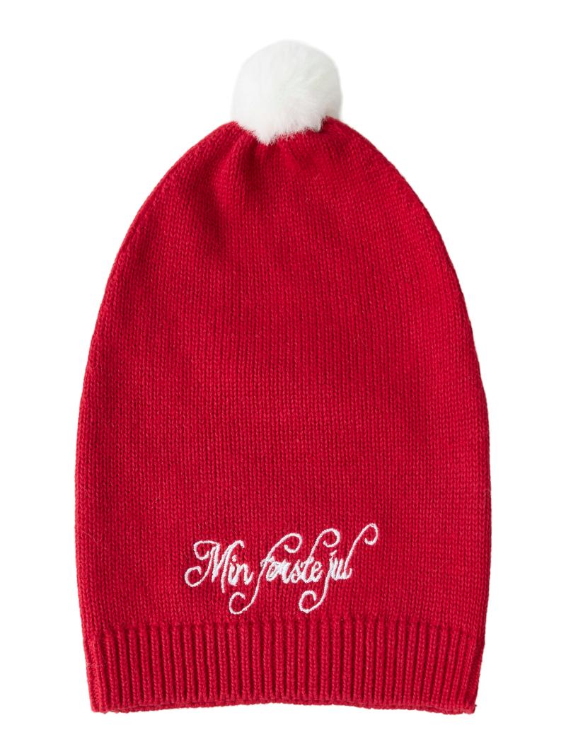 Rixmasine Knit Hat   Jester Red   34 39 Cm fra Name It