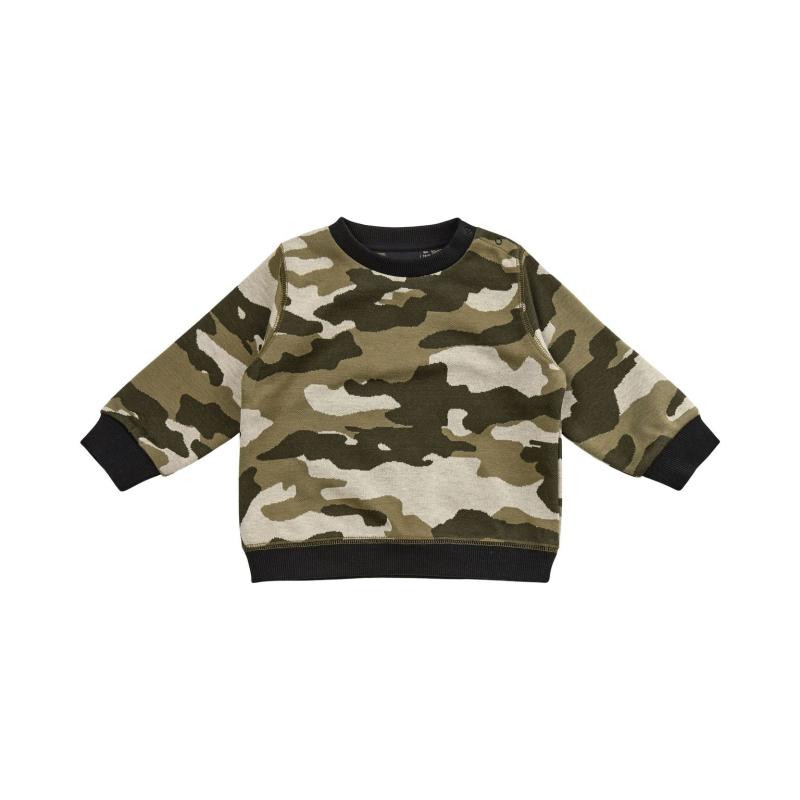 Sød Army Sweatshirt fra Petit By Sofie Schnoor - Udsalg!