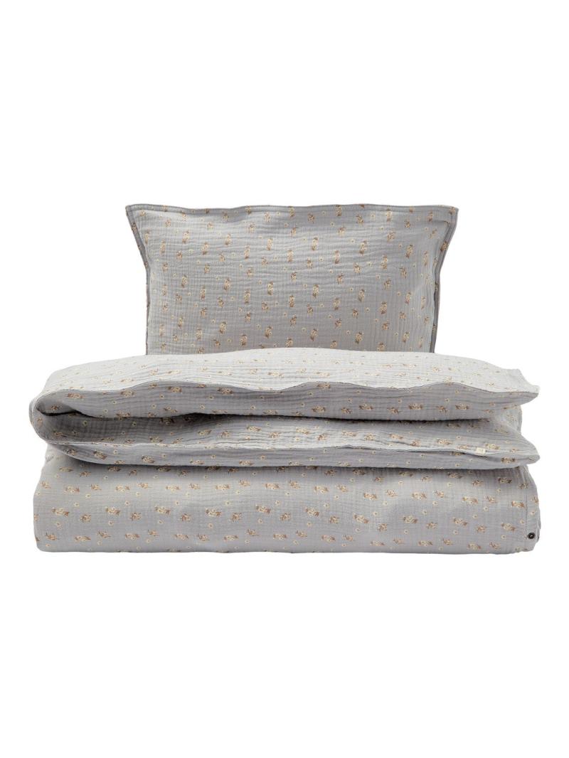 Dano Junior Sengetøj i Muslin - Harbor Mist fra Lil Atelier
