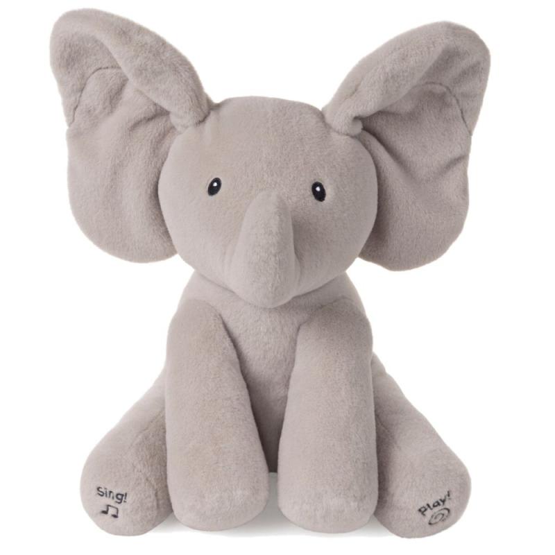 Sød Flappy Elefant fra Gund - Leg og Sang til Baby