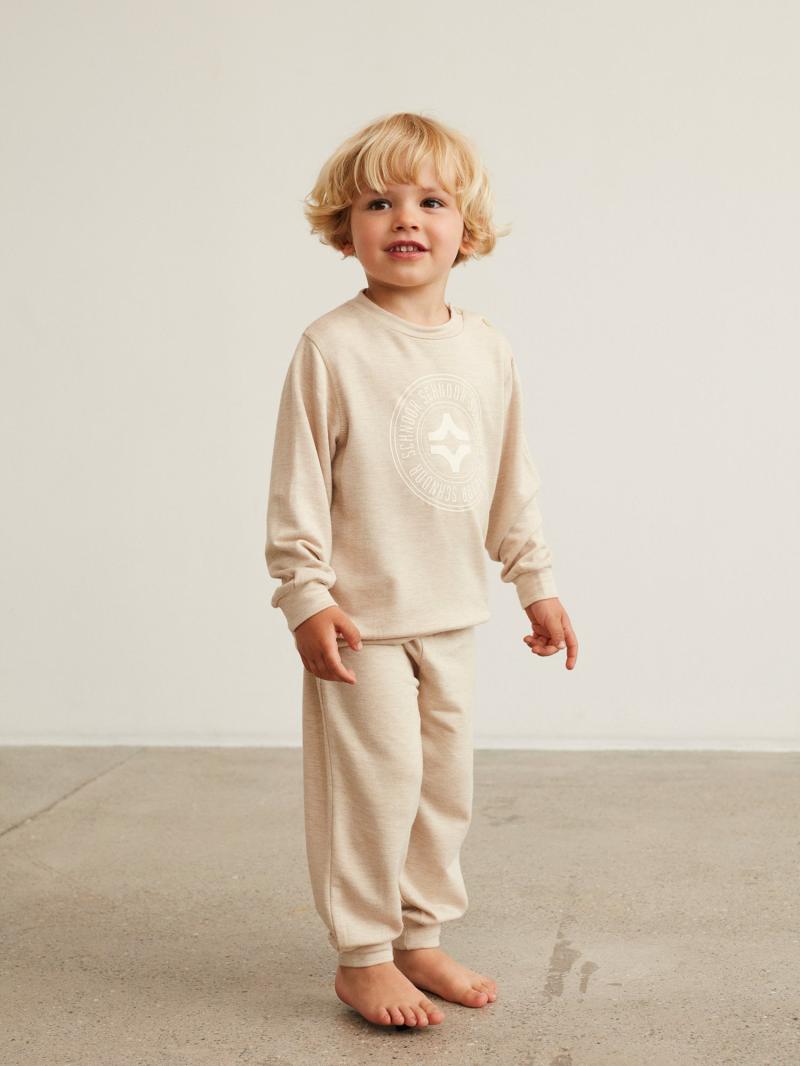 Bløde Sweatpants i Lys Beige fra Petit By Sofie Schnoor
