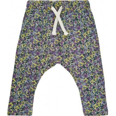 Haremsbukser med Tiny Flower Print til Babyer