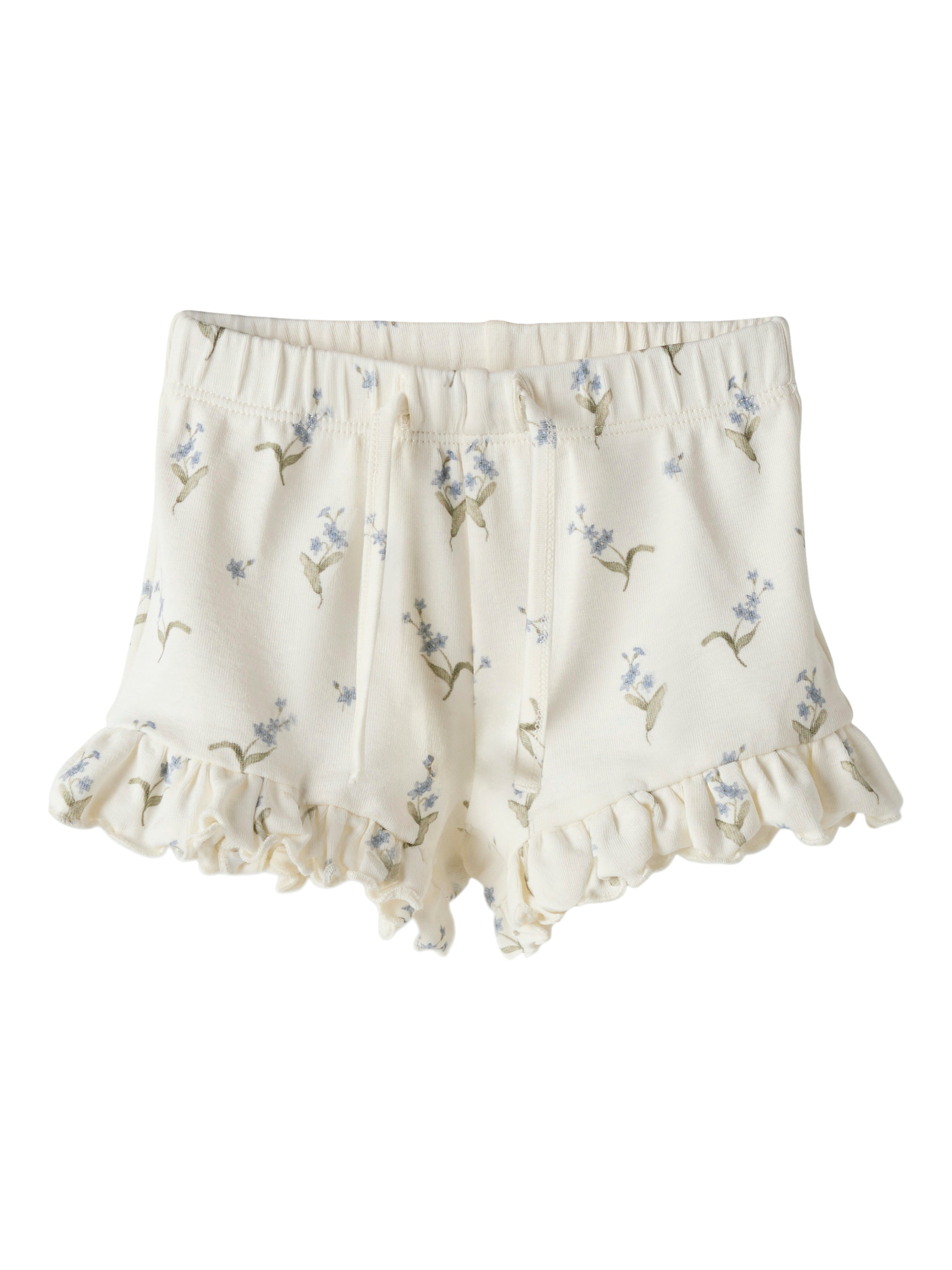 Gayo Sen Shorts i Kokosmælk - Sød Print fra Lil Atelier