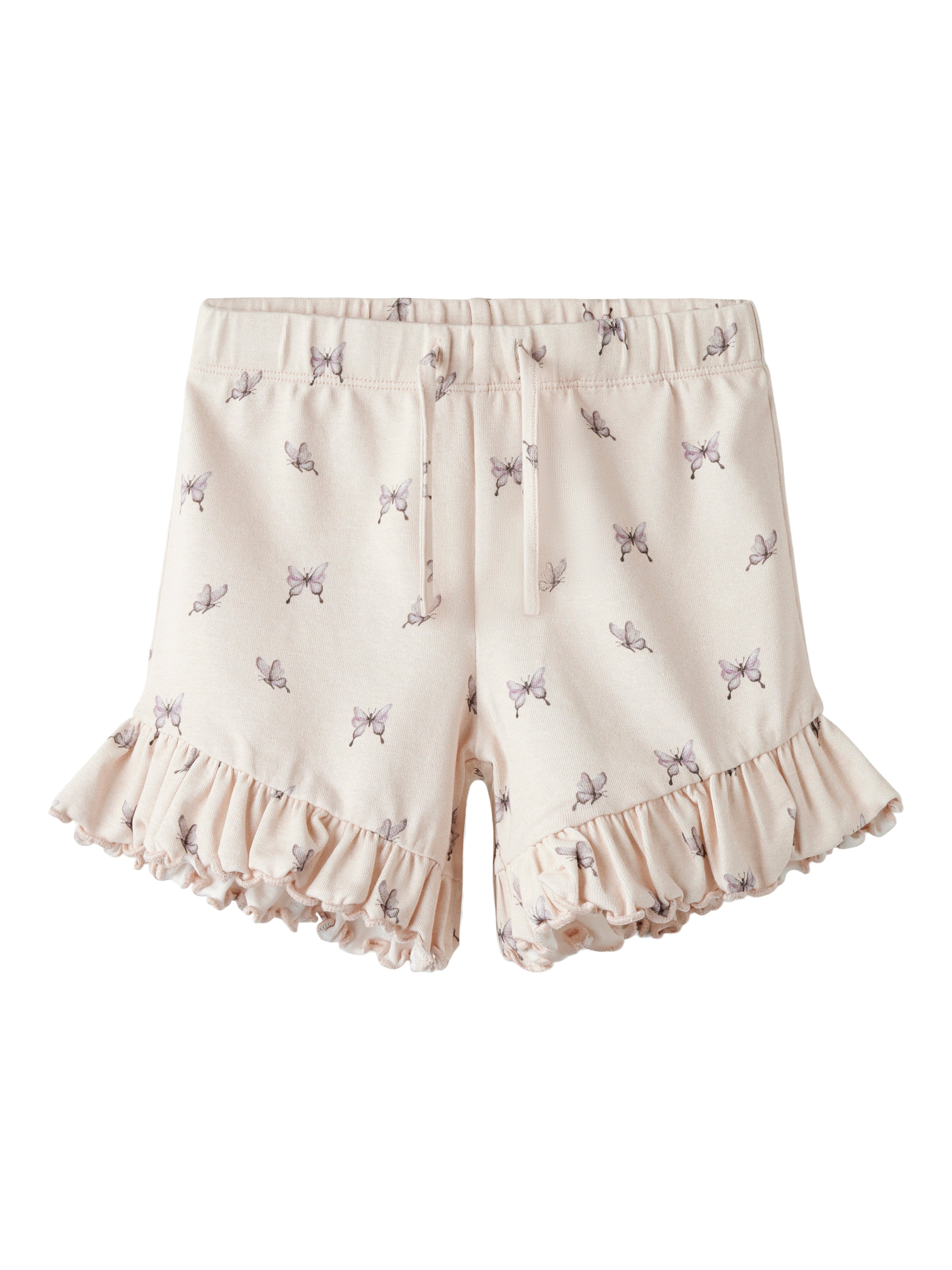 Gayo Sen Shorts - Peach Blush Butterfly fra Lil Atelier