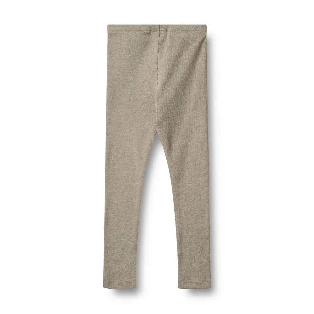 Bløde Økologiske Rib Leggings til Børn fra Wheat