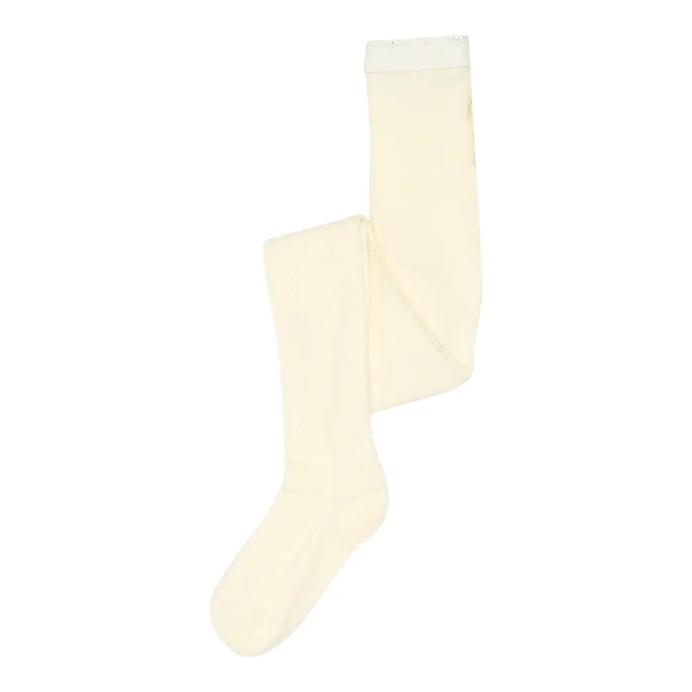 Uld Strømpebukser   Off White 432   110 fra Mp Denmark
