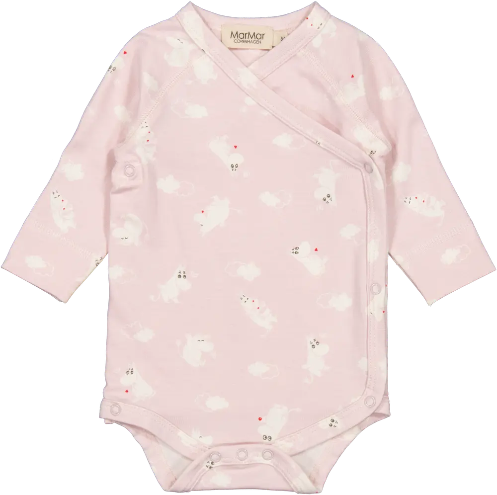 Belito Slå Om Bodystocking med Moomin Print - Langærmet