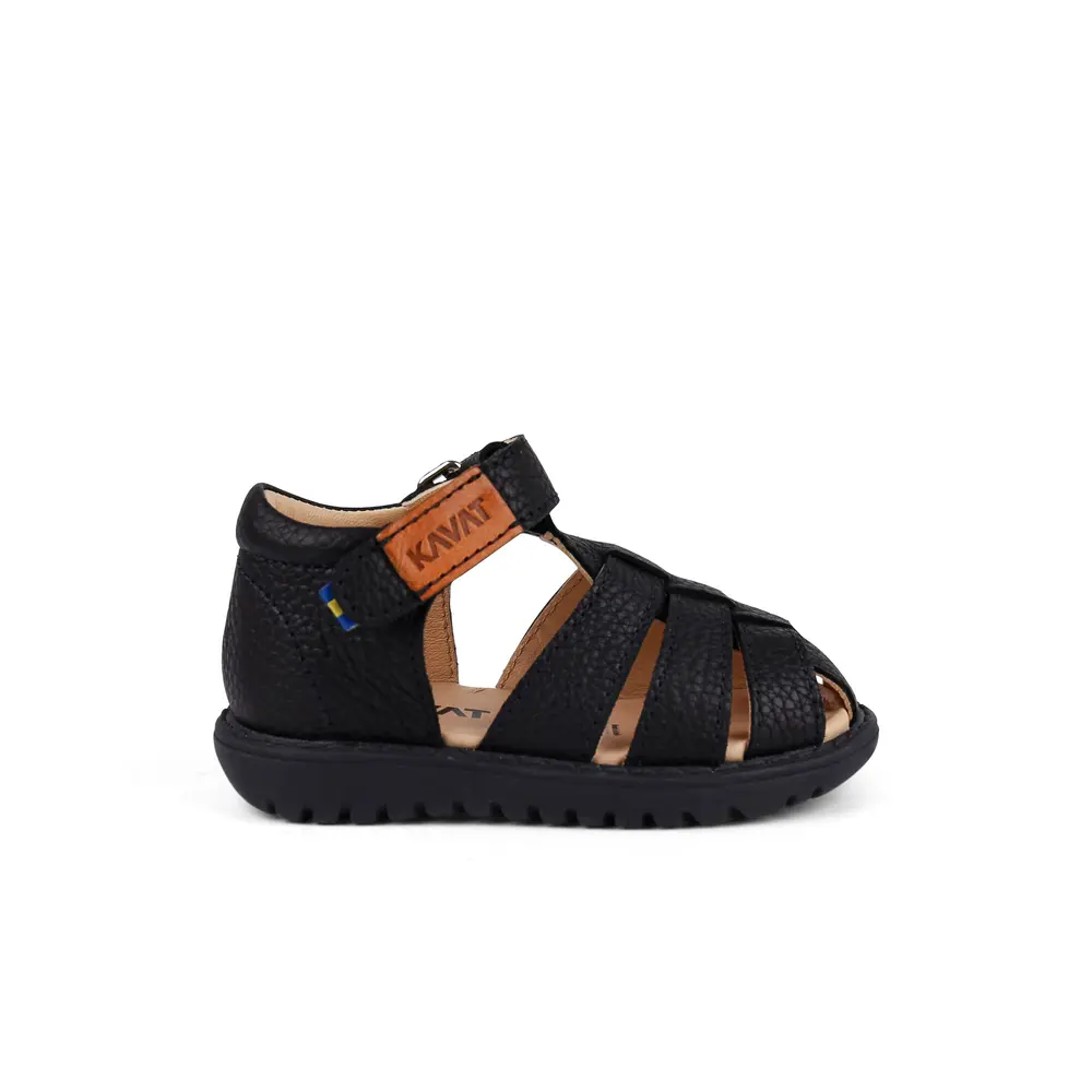 Hällevik Ep Sandaler til Børn - Sort Kvalitetstilbud