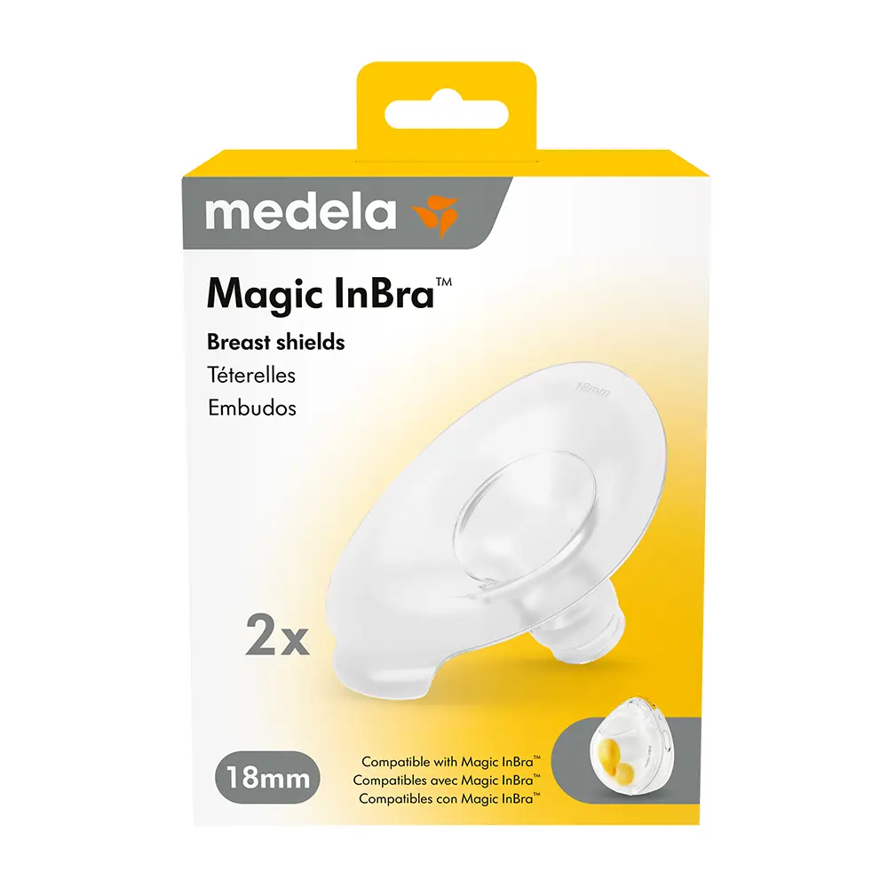 Magic Inbra Brysttragte 18 Mm, 2 Pak - Fantastisk tilbud!