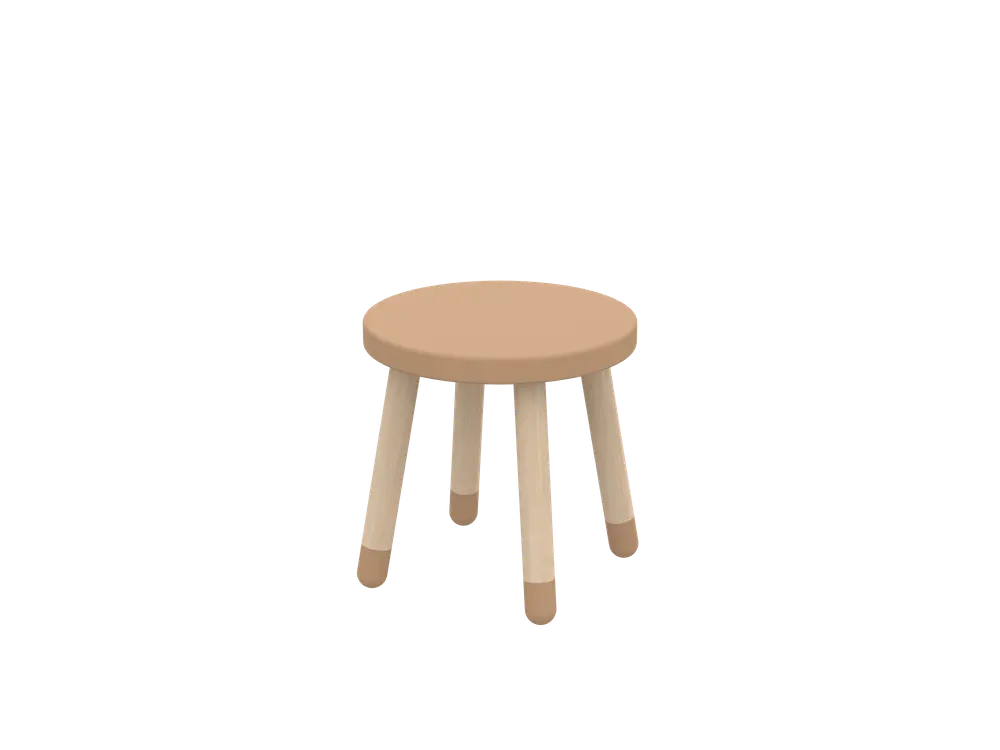 Taburet, Dots, ø30, Latte fra Flexa