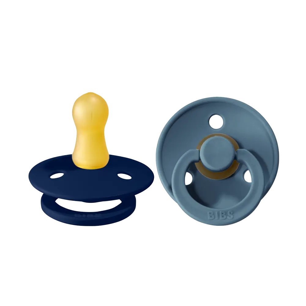 2 Pk. Colour Sut 0 6 Mdr. Latex   Deep Space Petrol fra Bibs