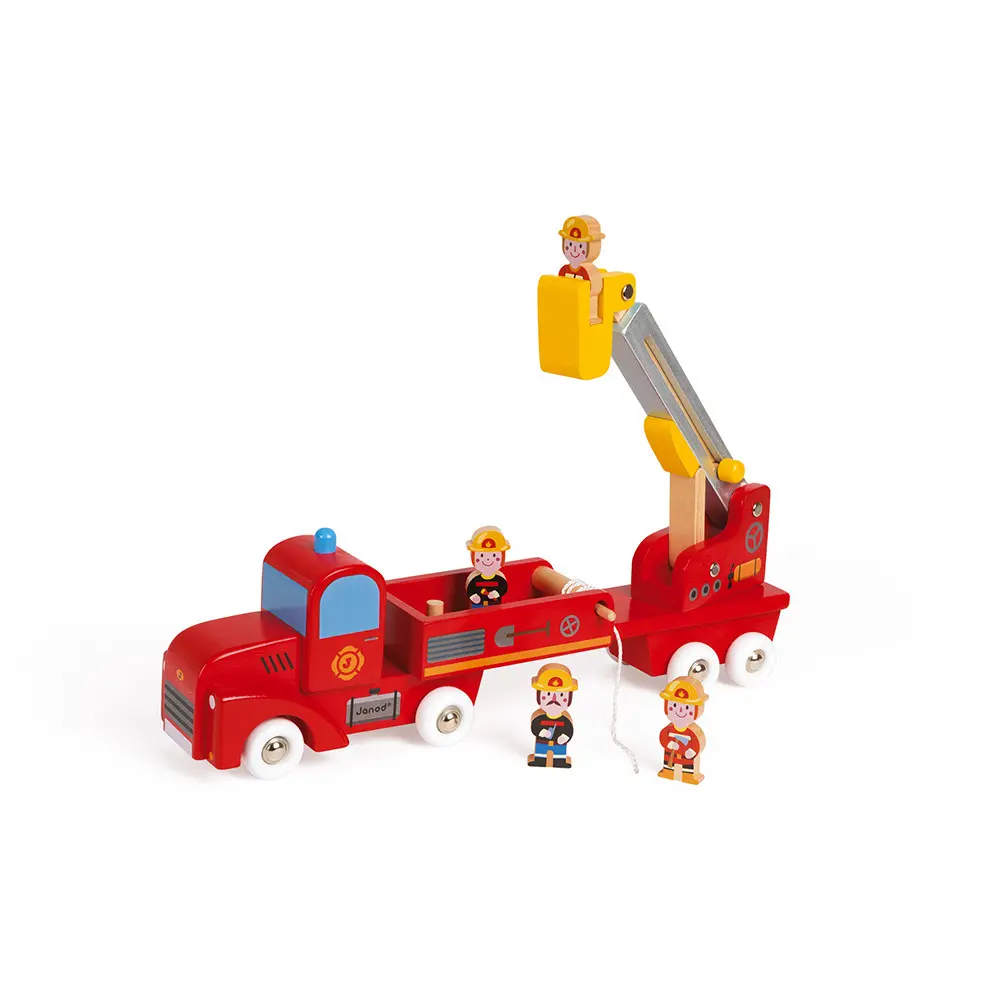Story Giant Firefighters Truck fra Janod